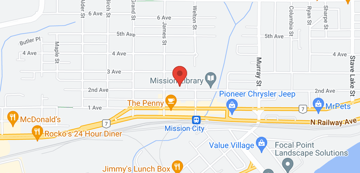 map of 113 33165 2ND AVENUE